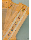 SAREES TIRUNELVELI RAYONxCOTTON Mix CHEDI BUTTA 550 cms SLNC