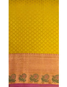 ARNI SILK HALF FINE ZARI SAREE WITH BLOUSE