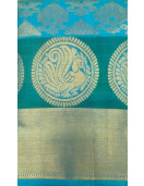 ARNI SILK HALF FINE ZARI SAREE WITH BLOUSE