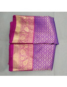 ARNI SILK HALF FINE ZARI SAREE WITH BLOUSE