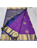 ARNI SILK HALF FINE ZARI SAREE WITH BLOUSE