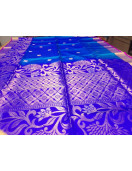 SOFT SILK SAREE WITH BLOUSE