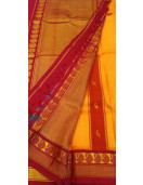 THIRUBHUVANAM HF ZARI SILK SAREE 550 MTS