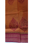 MANAMEDU BLOCK PRINTED SAREES WITH BLOUSE