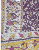 KALAMKARI PRINTED COTTON SAREE