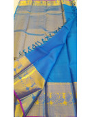 ARNI SILK HALF FINE ZARI SAREE WITH BLOUSE