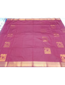 PL Polyester Big Butta Softee saree Jacquard