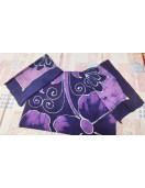 BEDSHEET BATIK PRINTED 90X108 2 PILLOW COVER