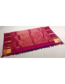 ARNI SILK HALF FINE ZARI SAREE WITH BLOUSE