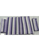 BEDSHEET STRIPE 72X100 2 PILLOW COVER