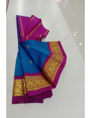 THIRUBHUVANAM HF ZARI SILK SAREE 550 MTS