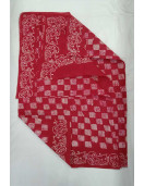 PL COTTON SAREES WITH SOLID WAX CRACK DESIGNS