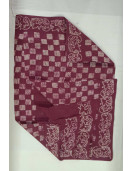 PL COTTON SAREES WITH SOLID WAX CRACK DESIGNS