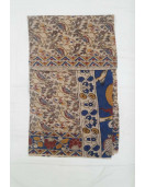 KALAMKARI PRINTED COTTON SAREE