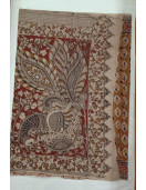 KALAMKARI PRINTED COTTON SAREE