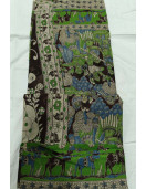 KALAMKARI PRINTED COTTON SAREE