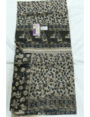 KALAMKARI PRINTED COTTON SAREE