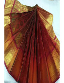 THIRUBHUVANAM HF ZARI SILK SAREE WITH BLOUSE