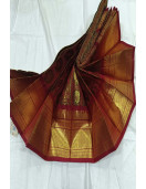 THIRUBHUVANAM HF ZARI SILK SAREE WITH BLOUSE