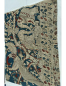 KALAMKARI PRINTED COTTON SAREE