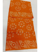 PL COTTON SAREES WITH WAX DOT PRINT DESIGNS