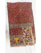KALAMKARI PRINTED COTTON SAREE