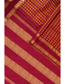 ARNI SILK HALF FINE ZARI SAREE WITH BLOUSE