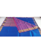 ARNI SILK HALF FINE ZARI SAREE WITH BLOUSE