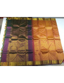 ARNI SILK HALF FINE ZARI SAREE WITH BLOUSE