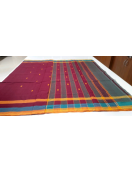 ARUPPUKOTTAI 60S COTTON SAREES WITH BLOUSE