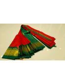 THIRUBHUVANAM HF ZARI SILK SAREE 550 MTS