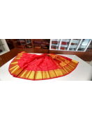 THIRUBHUVANAM HF ZARI SILK SAREE 550 MTS