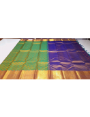 ARNI SILK HALF FINE ZARI SAREE WITH BLOUSE