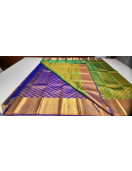 ARNI SILK HALF FINE ZARI SAREE WITH BLOUSE