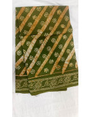 PL COTTON SAREES WITH SOLID WAX CRACK DESIGNS