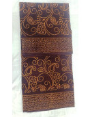 PL COTTON SAREES WITH WAX DOT PRINT DESIGNS