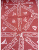 PL COTTON SAREES WITH WAX DOT PRINT DESIGNS