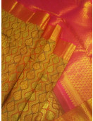 ARNI SILK HALF FINE ZARI SAREE WITH BLOUSE