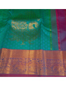 ARNI SILK HALF FINE ZARI SAREE WITH BLOUSE