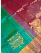 ARNI SILK HALF FINE ZARI SAREE WITH BLOUSE