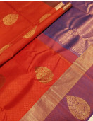 ARNI SILK HALF FINE ZARI SAREE WITH BLOUSE