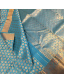 ARNI SILK HALF FINE ZARI SAREE WITH BLOUSE