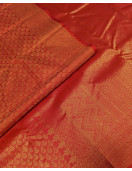 ARNI SILK HALF FINE ZARI SAREE WITH BLOUSE