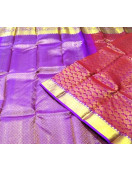 ARNI SILK HALF FINE ZARI SAREE WITH BLOUSE