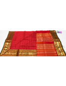 ARNI SILK HALF FINE ZARI SAREE WITH BLOUSE