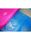 SOFT SILK SAREE WITH BLOUSE