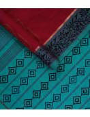 SALEM BLOCK PRINT COTTON SAREES