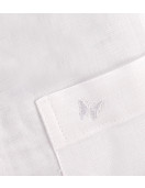 PL COTTON x LINEN READYMADE WHITE SHIRTS 40 HS