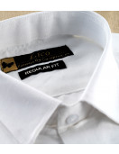 PL COTTON x LINEN READYMADE WHITE SHIRTS 40 HS