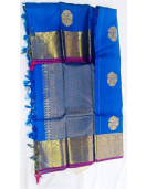 ARNI SILK HALF FINE ZARI SAREE WITH BLOUSE